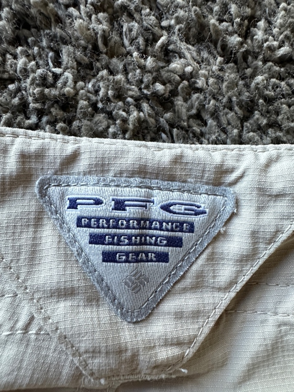 Columbia Light Beige Casual Fishing Straight-Leg Water Wicking Pant Size 6 Sport - Picture 6 of 11
